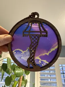 Leg Lamp Suncatcher for Sunny Window Leg Lamp Suncatcher for Sunny Window