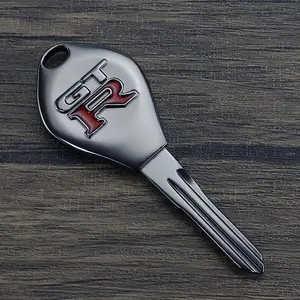 Metal Car Key Mechanical Key for R31 R32 R33 Gts-T R34 300zx, Vehicle Internal Accessories Key Shell Car Key Accessory Key01-Rn008 Key01-Rn010