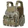 VT-6026-3 Camouflage Men's Tactical Chest Strap Sports Vest - QR Quick Release, Square Neck, Multiple Pockets, Fast Gear Access, All-Season Tactical Equipment for Outdoor Hunting Sports, Camouflage Design