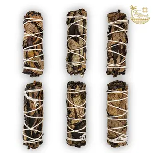 Faiza Naturals Organically Grown Black Sage for Burning Smudging Remove Negative Energy White Sage Alternative Long-lasting, Fresh Natural California Sage, Ritual Cleansing, Energy Cleansing