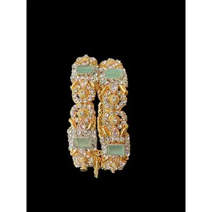 B186 Anisa bangles -mint ( READY TO SHIP)