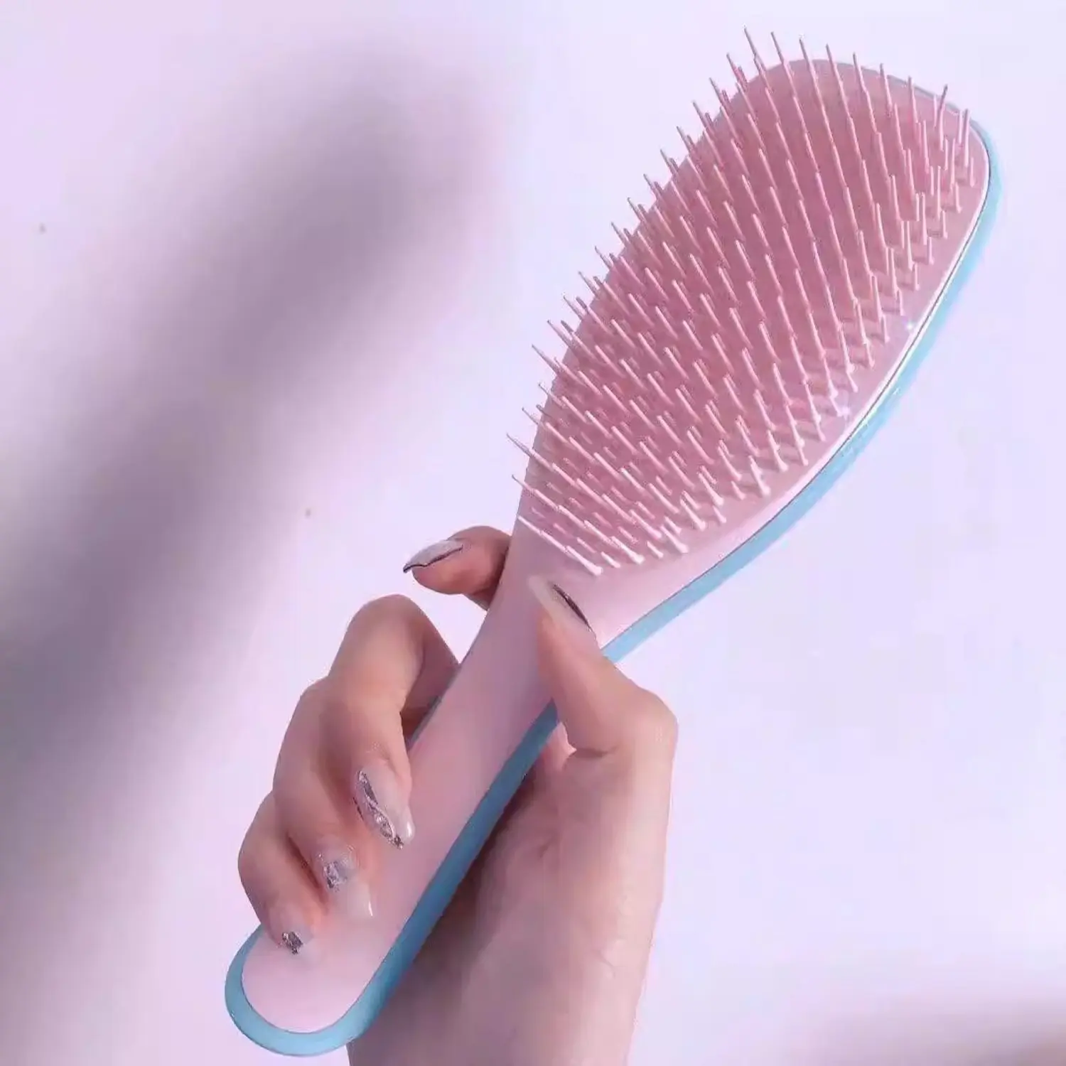 Ultimate Detangler Brush for Wet & Dry Hair, Eliminates Knots & Reduces Breakage for Straight to Wavy Hair Types, Detangling Hair Brush, Hairbrush