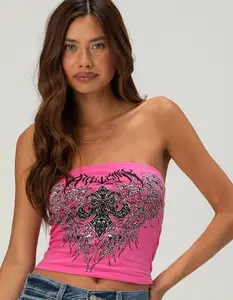 AFFLICTION Liquid Signify Womens Tube Top