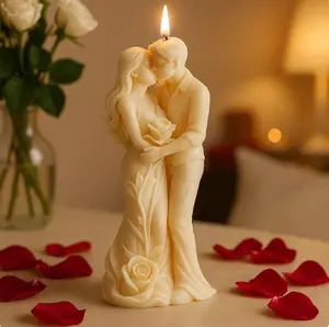 Bring Back My Ex Manifestation Candle Box Set 5pcs Romantic Couple Design for Love Spells and Intimacy