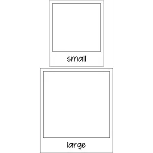 Retro Polaroid Custom Photo Magnet - (2 Sizes Available)