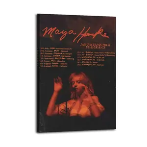 Maya Hawke Poster Canvas Aesthetic For The Bedroom Wall Sitting Room Dormitory Wall Office Wall Poster Decorative Painting Canvas Wall