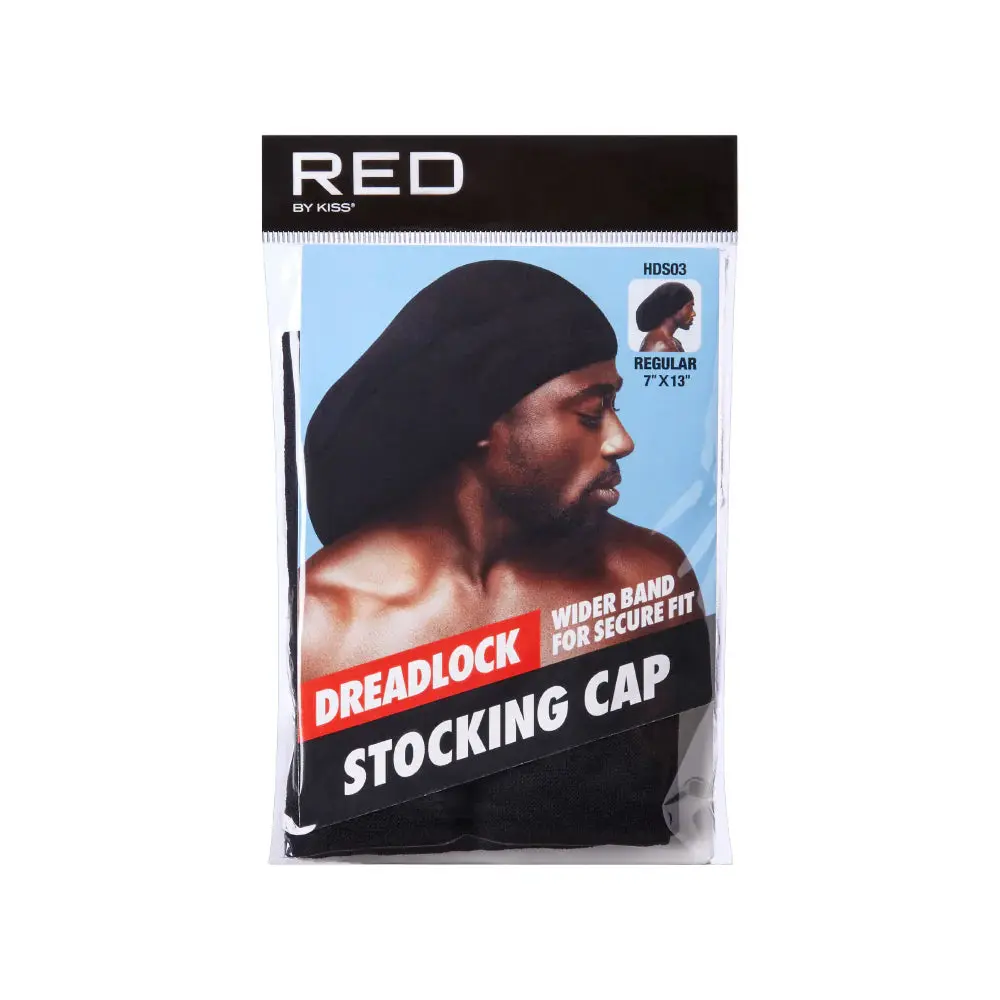 Dreadlock Stocking Cap Wider Band For Secure Fit