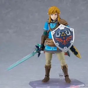 The Legend of Zelda Link Action Figure Figma 626 | Collectible Figurine Model | Desk Decoration | Birthday Gift for Kids | High-Quality Statue | Best Gift for Zelda Fans
