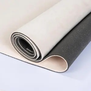 Headliner Suede Car Upholstery with Foam Backing DIY Repair(Beige, 80 * 60')