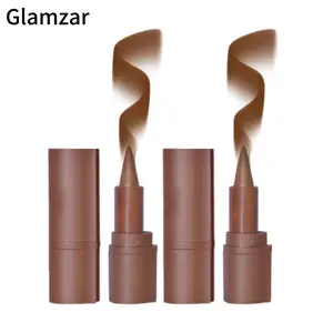 Glamza 2Pcs 2-in-1 Gradient Lip Liner and Lipstick Lip Combo Set - Achieve Flawless Contour and Gradual Ombre Effect with Easy-to-Use Crayon Form and Cone Tip (2Pcs 01# Milk Tea) Makeup Lip Product