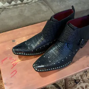 Men's British-Style Pointed-Toe Rubber Sole Business Dress Shoes, Gentleman Formal Footwear with Casual Wear Versatility, Gentleman Formal Shoes