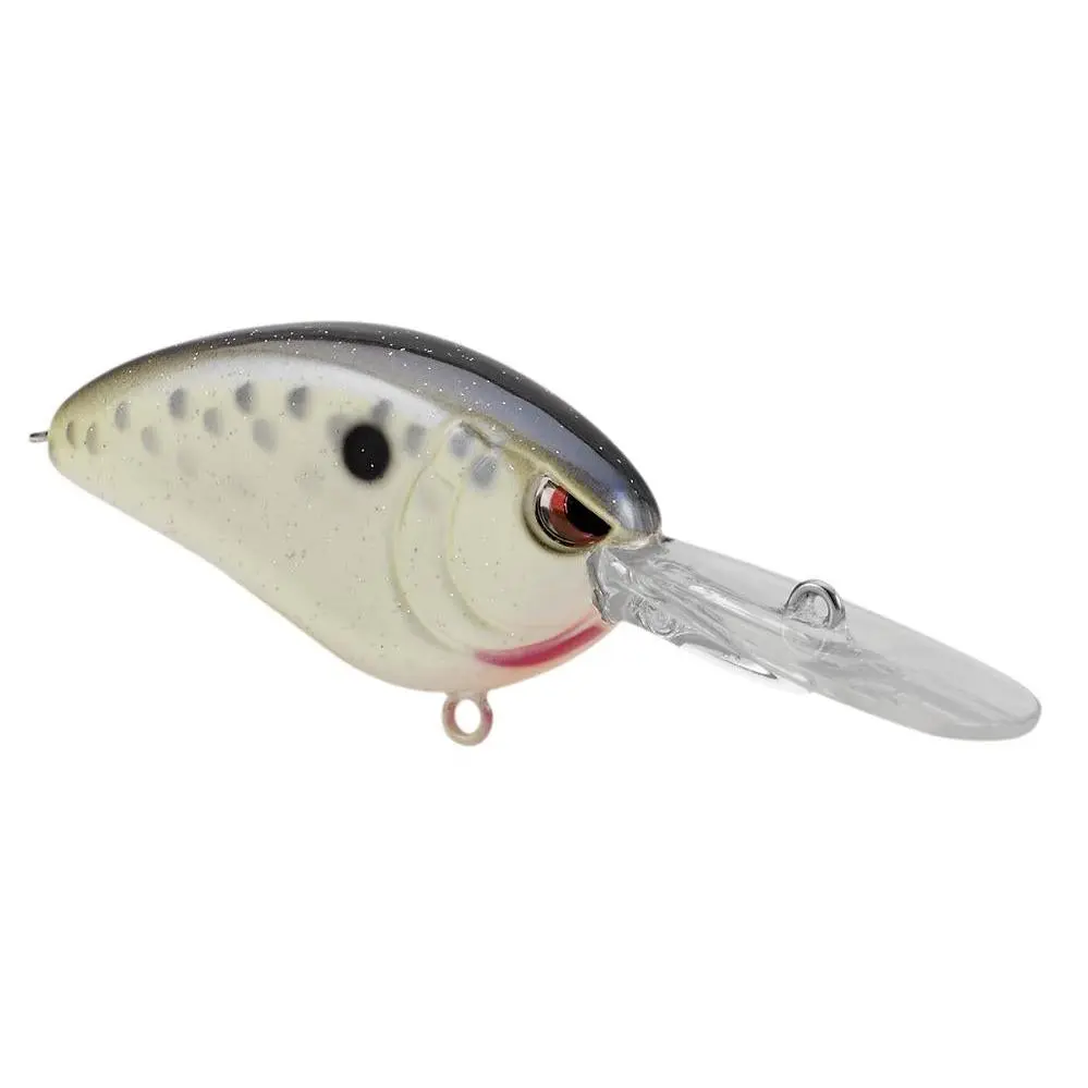SPRO Little John Micro DD 45 Deep Ultralight Crankbait, Olive Shad, Phantom Green, Rayburn Red, Pre-Rigged with Size 6 Gamakatsu Round Bend Trebles, for Pressured Fishing, Tight Wiggle, Tiny Profile
