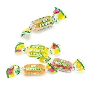Assorted Soft Fruit Jelly Candy, Socially Wrapped 8oz Assorted Soft Fruit Jelly Candy, Socially Wrapped 8oz