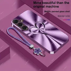 Suitable for[Galaxy S25], includes a free lanyard and a brand new phone case, available in multiple colors,drop-proof and fingerprint-proof YM99