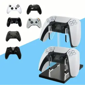 New Game Controller Display Stand,Acrylic Game Controller Holder, Game Controller DisplayRack,Console Accessories for PS5 XboxONE Switch