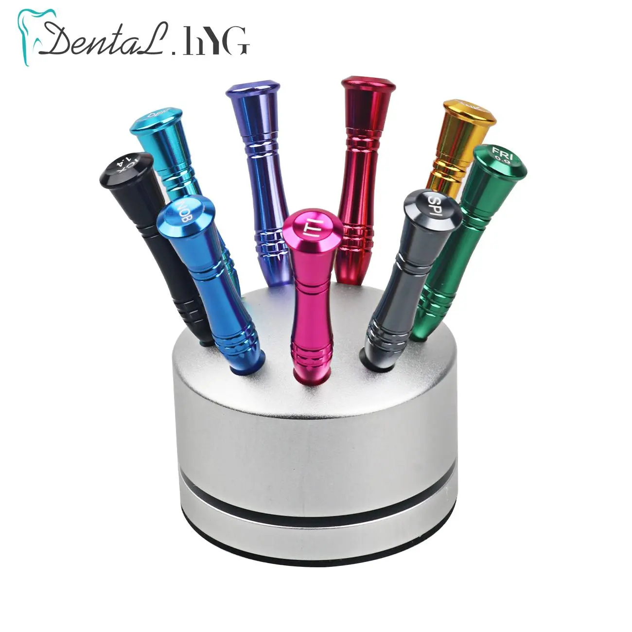 9pc/set Dental Laboratory Stainless Steel Implant Screw Driver Dentistry Tool Kit Micro Screwdriver Dentist Instrument Equipment