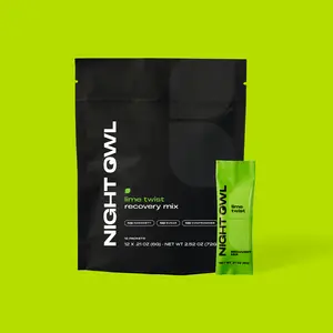 Night Owl Lime Twist Electrolyte Recovery - 12 Pack