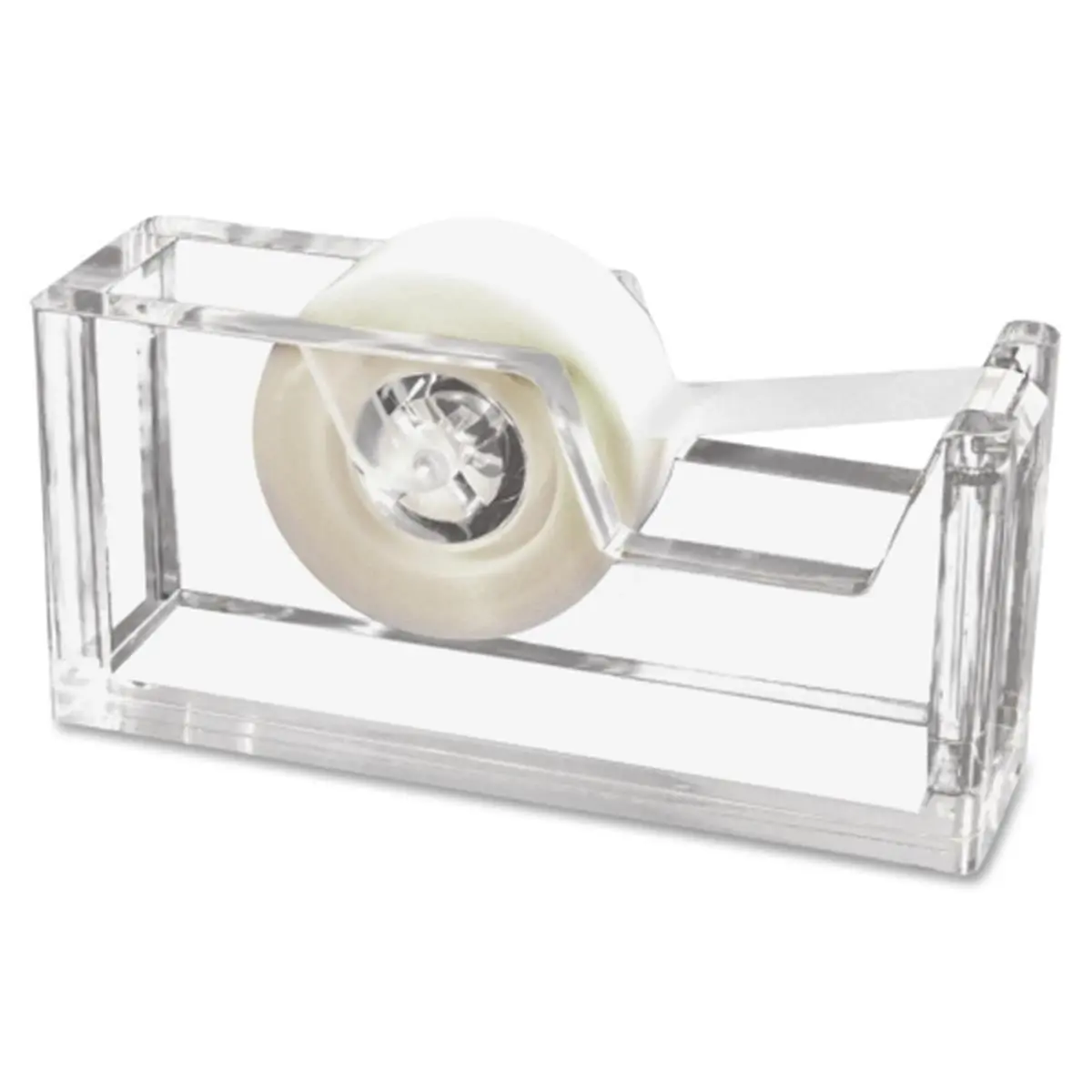Kantek KTKAD60 Tape Dispenser Acrylic 2 in. W x 3 in. D x 6 in. H Clear