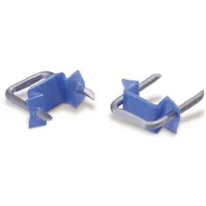Gardner Bender MSI-50B 0.5 in. Insulated Metal Cable Staple - 50 Pack