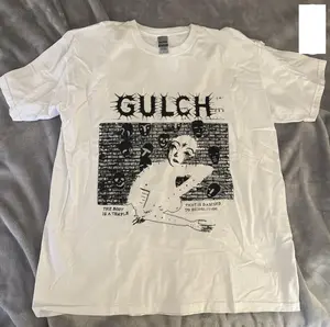 Gulch Band T-Shirt Short Sleeve Cotton White All Size Gift Shirt