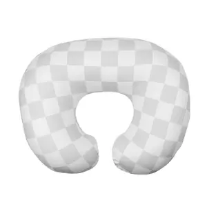 Nursing Pillow Cover, Soft Stretchy Removable Slipcover for Breastfeeding Pillows,Comfortable Nursing Pillow Case for Infant Baby Boys Girls Newborn,Gray