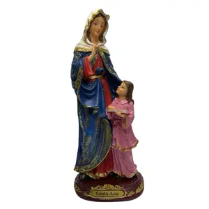 Santa Ana with the Blessed Child Mary – Spiritual Guidance & Generational Blessings Statue – 12 Inches