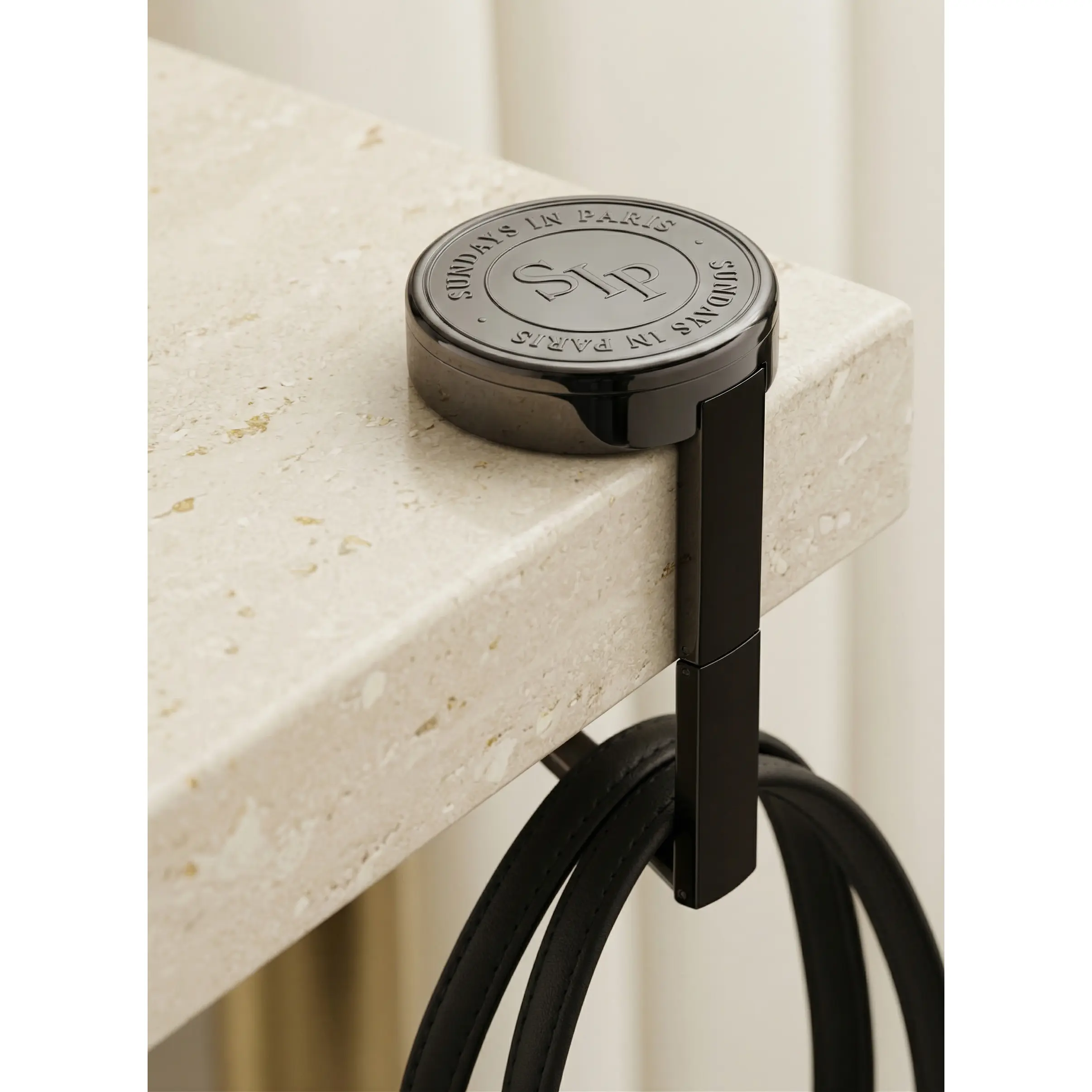 signature black purse hook signature black purse hook