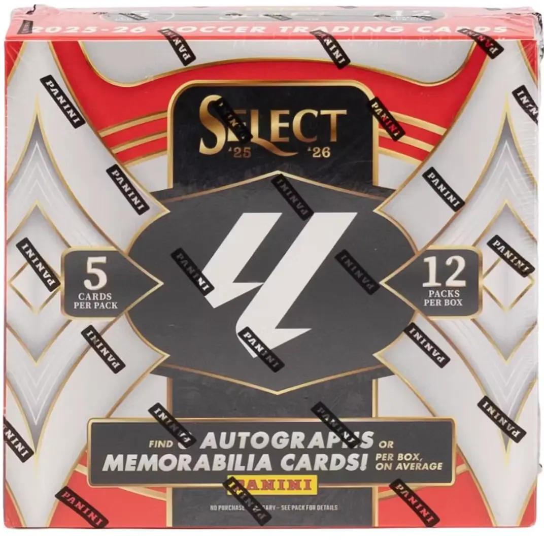 1 (ONE) PACK - 2025/26 Panini Select La Liga Soccer Hobby