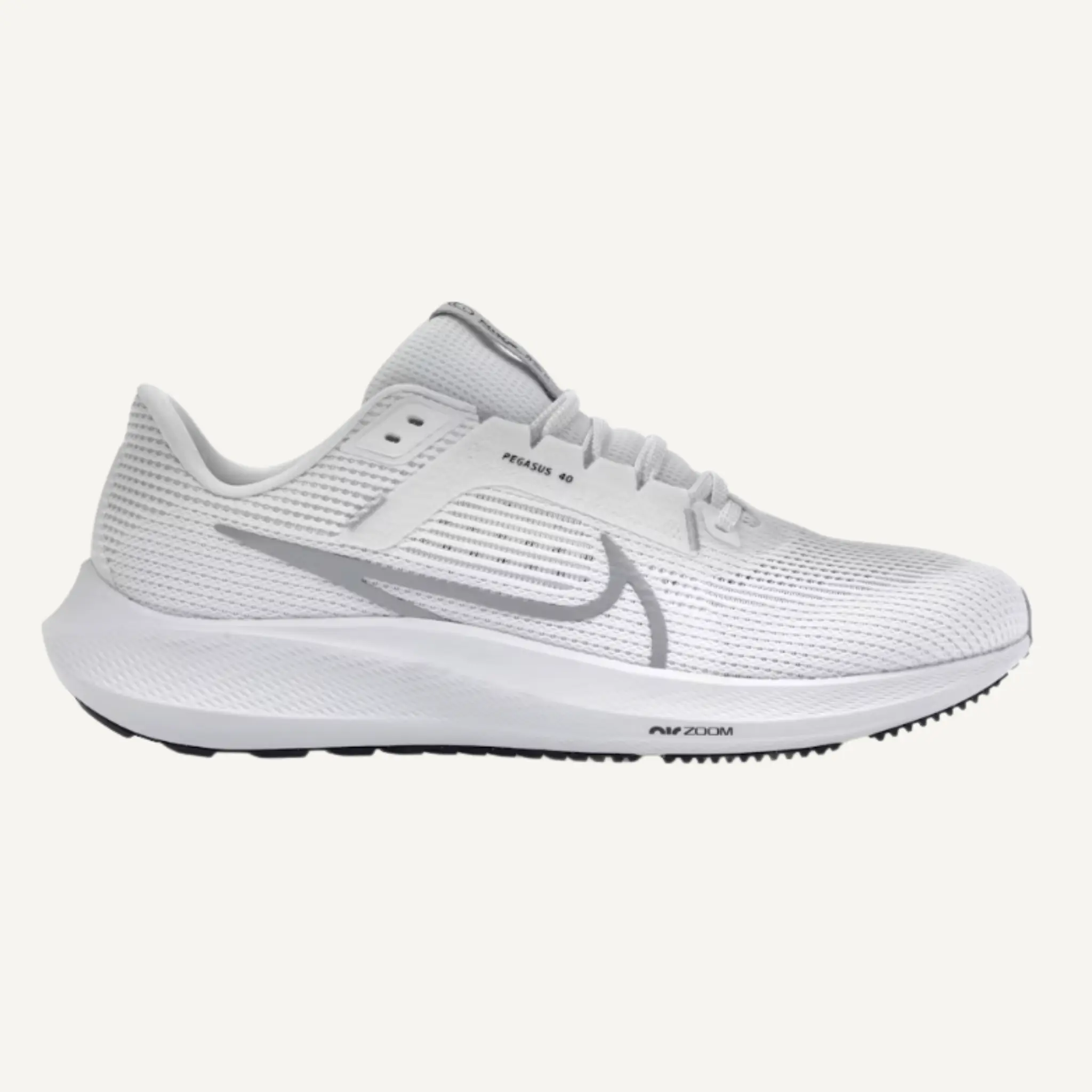 Nike Men's White Air Zoom Pegasus 40 Sneakers, DV3853 102