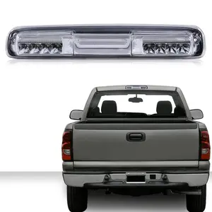 Third 3rd Brake Fit For Silverado Sierra 99-07 Cargo Light  Chrome Clear LED BAR