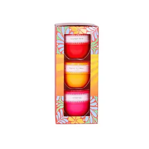 Solo En Ibiza Scented Body Cream Gift Set - 1.76 Fl Oz (Pack of 3), Lightweight, Fast-Absorbing, Vegan, Cruelty-Free, Daily Hydrating Vanilla Scents Moisturizer Lotion (Single Item)