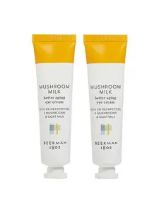 Beekman 1802 Goat Milk Mushroom Milk Eye Cream 2-pack
