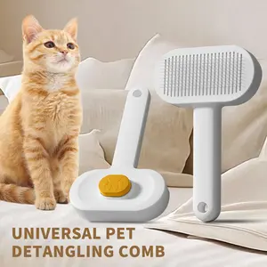 CatPick Pet Hair Removal Comb, One-Click Hair Removal Comb, Cat Brush, Dog Grooming Brush
