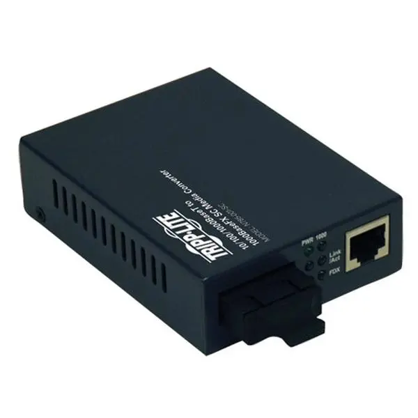 Tripp Lite UTP Fiber Optic Gigabit Media Converter, for Computers & Office Network Components, Network Switches & PoE Media Conversion