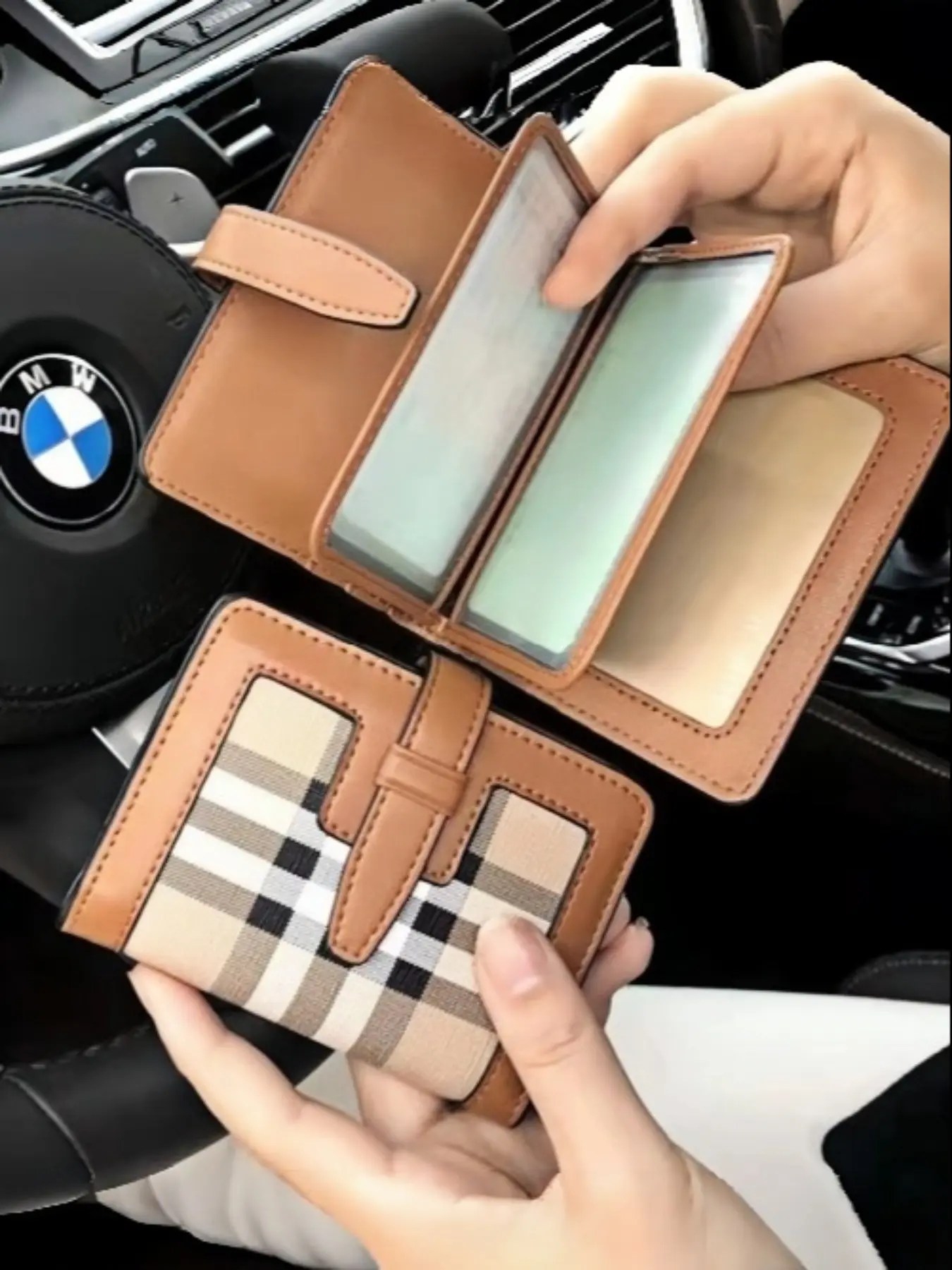 Creative Women's Driver's License Protector Case, High-End Dual Function Design, Unique Style Driving Permit Cover, New Arrival