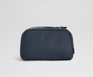 Large Toiletry Bag in Navy Blue