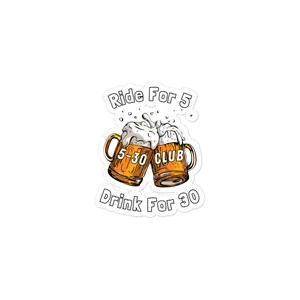 5-30 Club Sticker