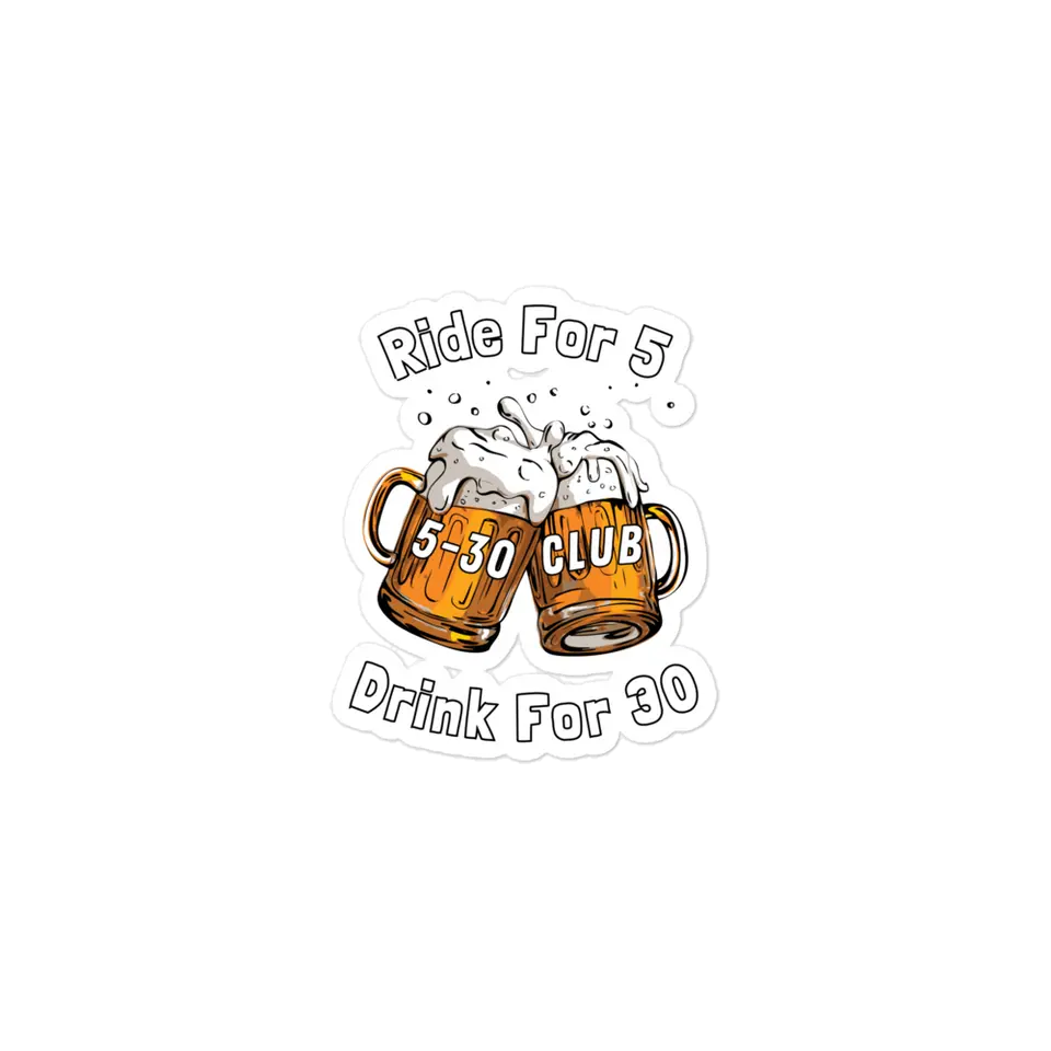 5-30 Club Sticker