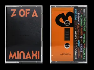 MINAXI "Z of A" Limited Edition Halloween Orange Tape - Unique Design & Colorful Packaging
