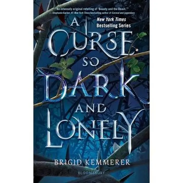 Used Romance Literature Book - A Curse So Dark and Lonely by Brigid Kemmerer - Bloomsbury YA Novel, English Paperback Edition, Contemporary Fantasy Retelling