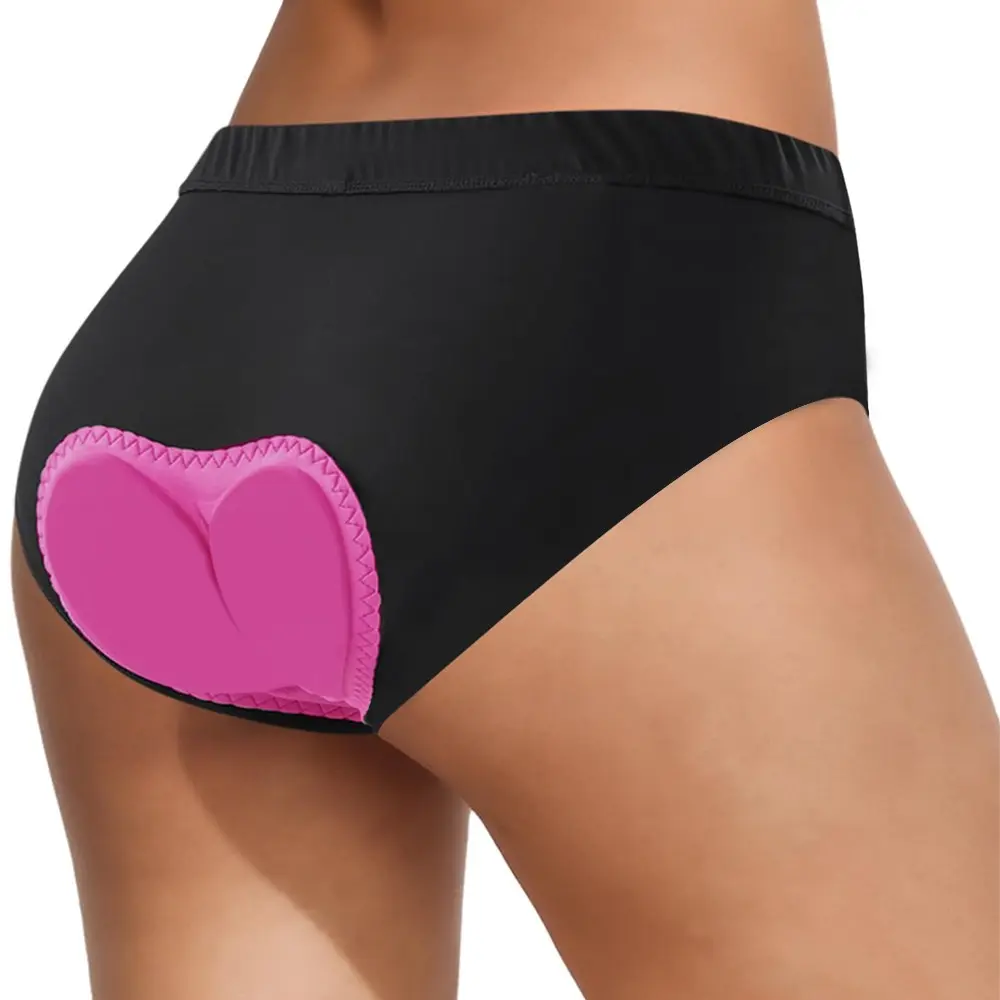 1PCS Women's 4D Padded Bike Riding Shorts Cycling Underwear Inner Shorts with Padding Biking Bicycle Briefs Activewear Shorts