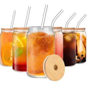 16oz frosted sublimation glass jar.