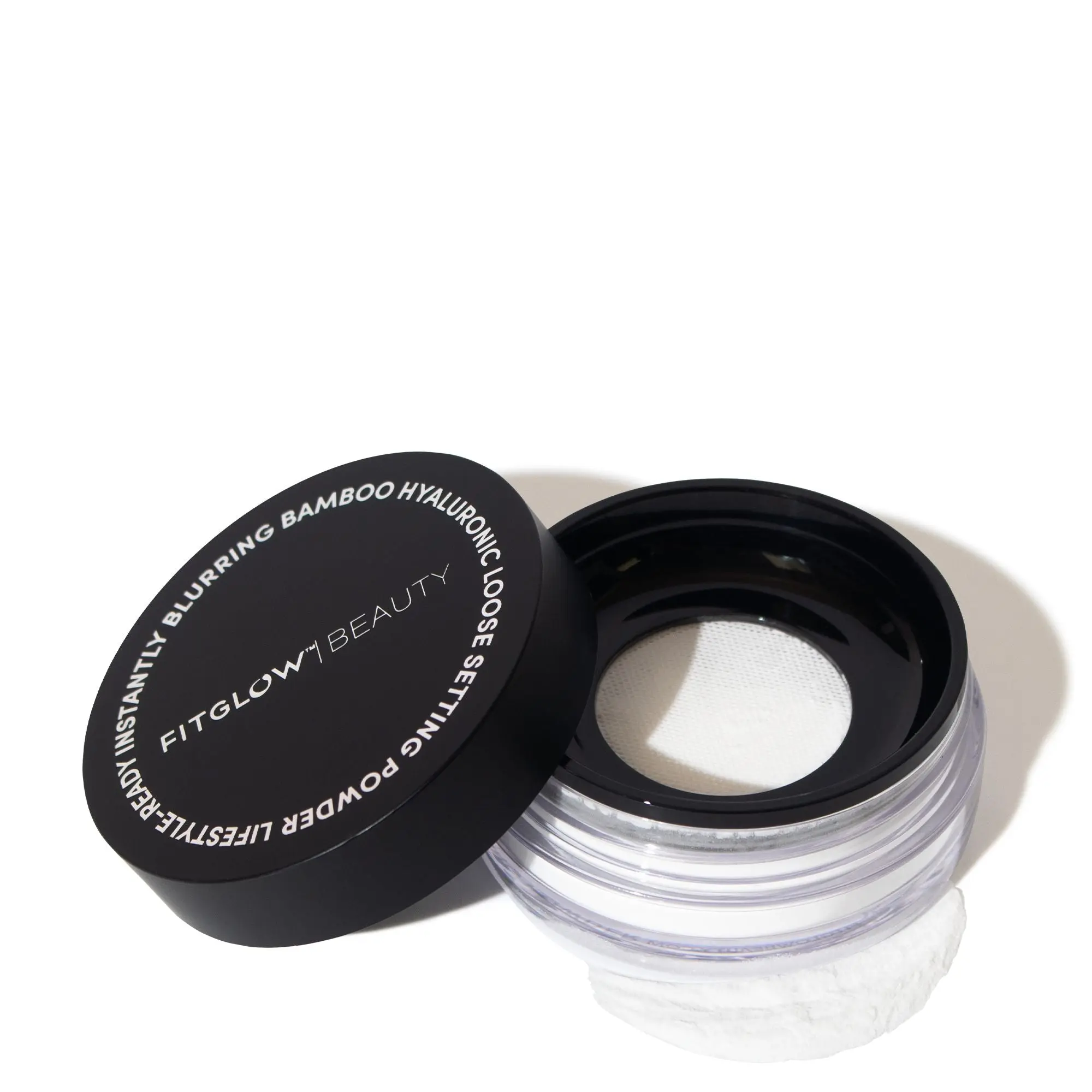 Fitglow Beauty Bamboo Hyaluronic Loose Setting Powder – Blurring, Oil Control & Hydrating