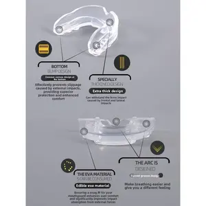 Mouth protection Braces Men's basketball Sports Boxing Sanda Protective Gear Fighting Taekwondo Teeth protection Chewable