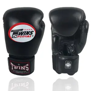 Classic PU Boxing Gloves, Muay Thai Kickboxing Training Mitts, Karate Punching Gloves, Available in 8oz-16oz, 6 Colors