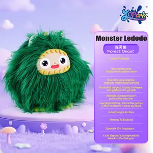 Surprise Blind Box AI Smart Plush Doll Ages 6+ Interactive Voice Chat Storytelling Educational Learning Stuffed Animal Emotional Companion Collectible Toy Perfect Birthday Gift for Children