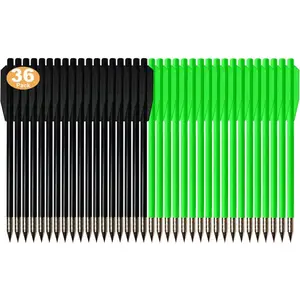 Small Crossbow Bolts 6.3 Inch Mini Crossbow Arrows 50lbs-80lbs for Kids Adults Hunting Shooting Practice (36Pack) trendy