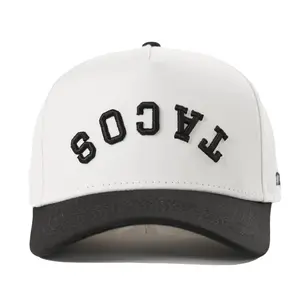 Tacos Upside Down A-Frame Snapback Hat