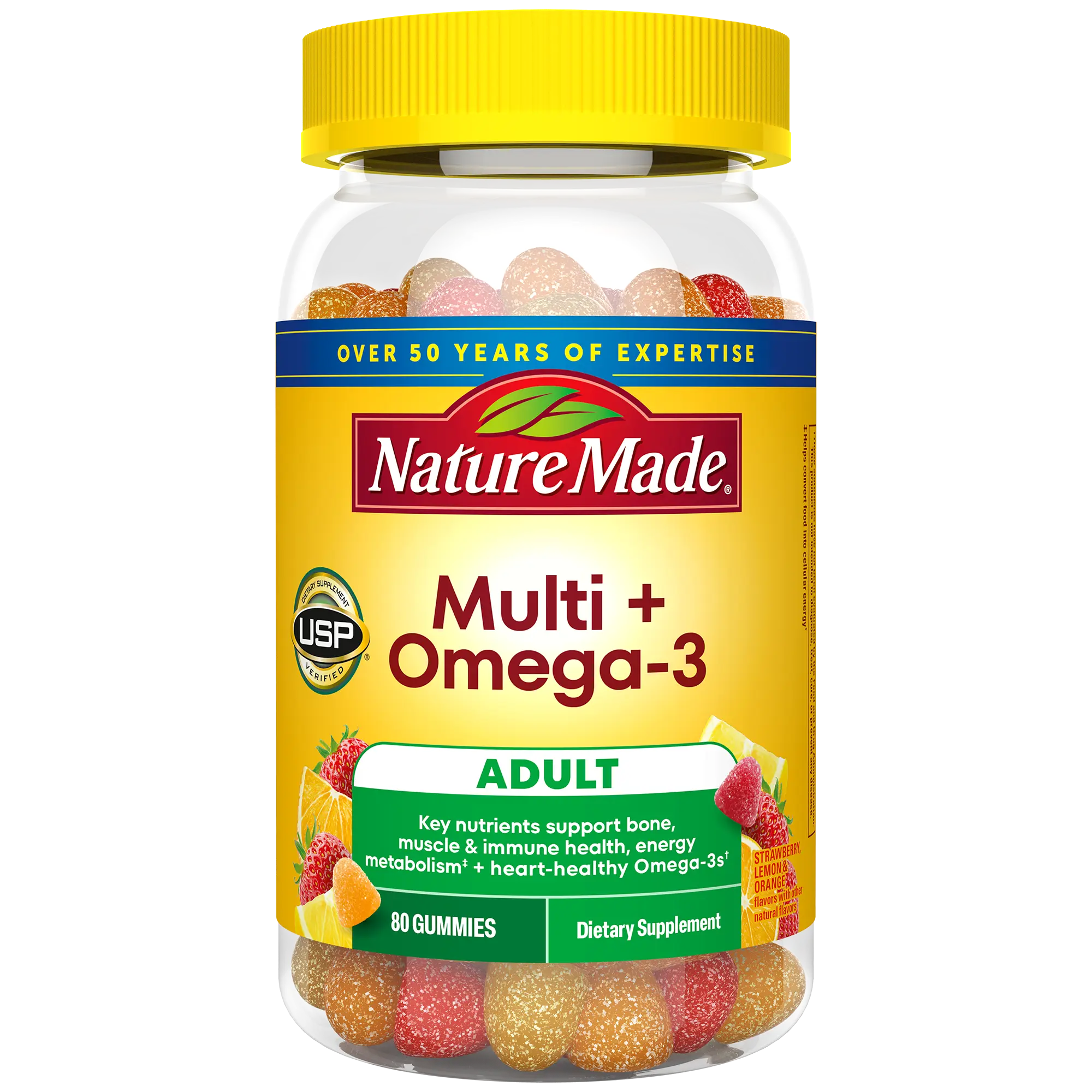 Multivitamin + Omega-3 Gummies Multivitamin + Omega-3 Gummies