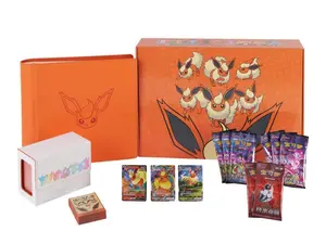 Pokemon TCG S-Chinese 2024 Eevee GX Gift Box Flareon Box Exclusive New Sealed